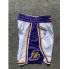 Pantalones NBA Niños Los Angeles Lakers Blancos