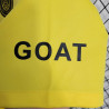 Camiseta Fútbol Paris Saint-Germain Edición Especial Amarilla GOAT 2023-2024