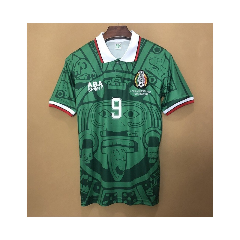 Camiseta Mexico Retro Clásica Primera Equipación 1998