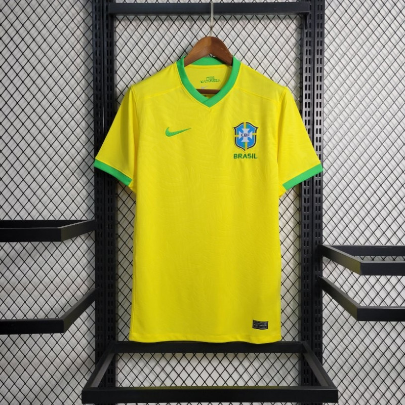 Camiseta Fútbol Brasil Primera Equipación 2023-2024