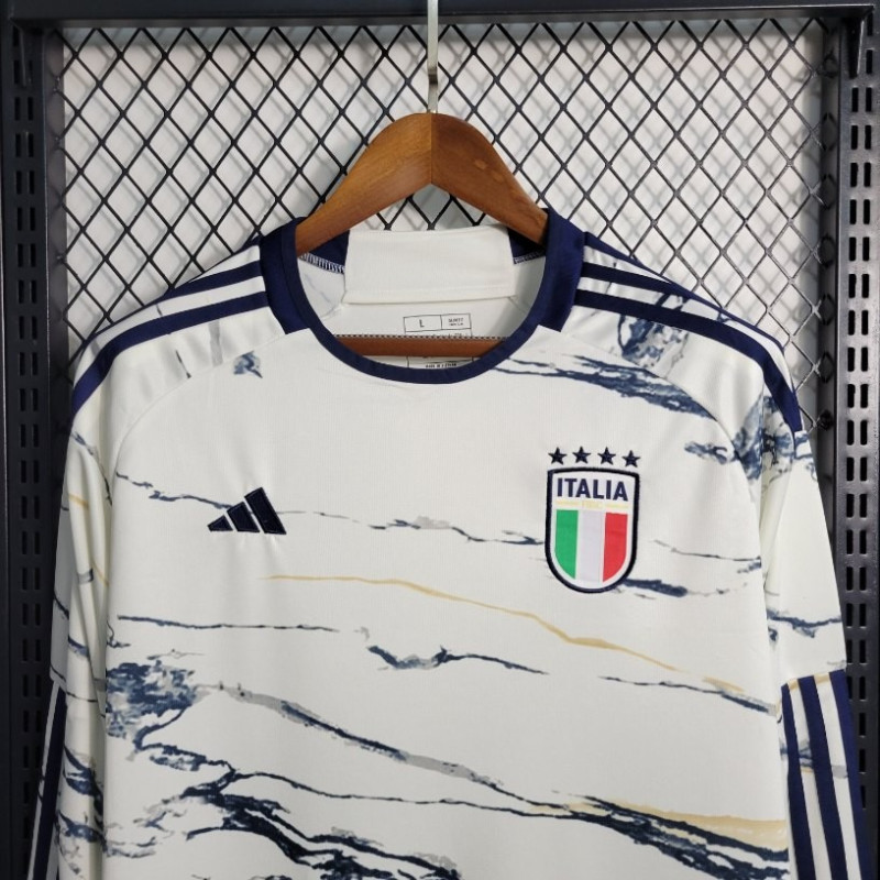 Camiseta Manga Larga Primera Equipación Italia 2023