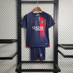 Camiseta y Pantalón Niños Paris Saint-Germain Primera Equipación 2023-2024