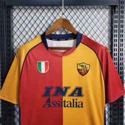 Camiseta Roma Retro Clásica Primera Equipación 2001-2002