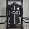 Camiseta Fútbol Paris Saint-Germain Versión Jugador Edición Black Air Jordan 2018-2019