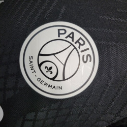 Camiseta Fútbol Paris Saint-Germain Versión Jugador Edición Black Air Jordan 2018-2019