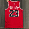 Camiseta NBA Michael Jordan 23 Chicago Bulls 75th Azul Anniversary Roja 2022