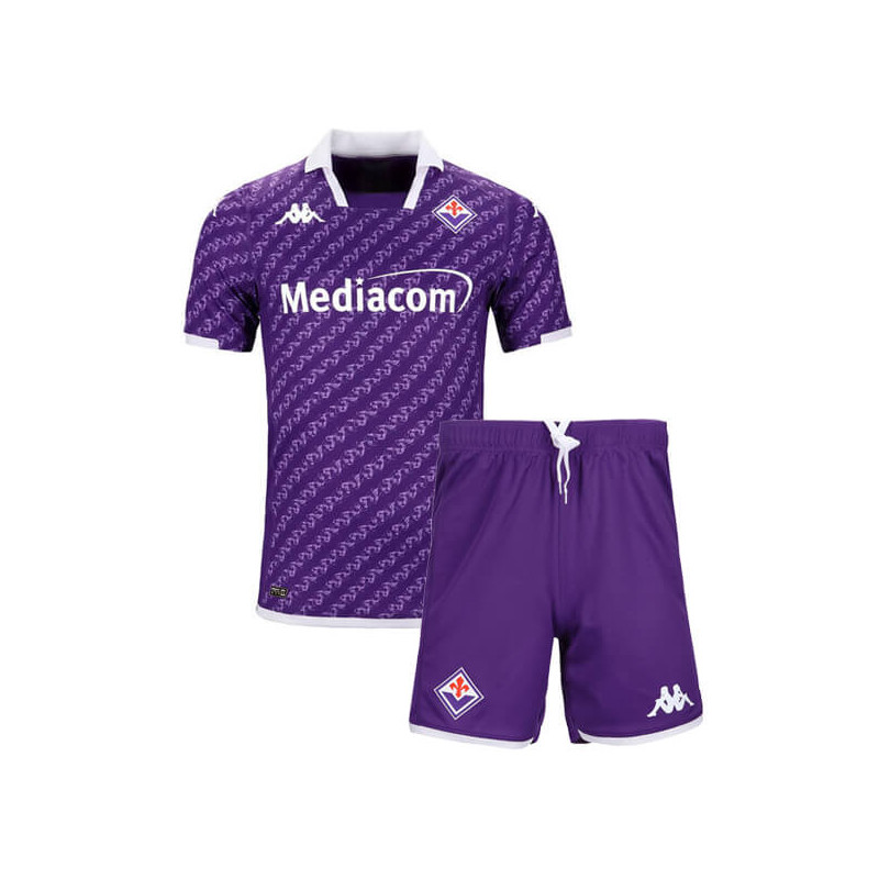 Camiseta y Pantalón Niños Fiorentina Primera Equipación 2023-2024