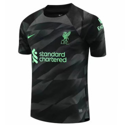 Camiseta Liverpool Portero Negra 2023-2024