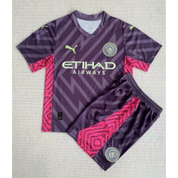 Camiseta y Pantalón Niños Manchester City Portero 2023-2024