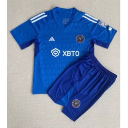 Camiseta Futbol Niños Inter Miami Portero Azul 2023-2024