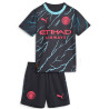 Camiseta y Pantalón Niños Manchester City Tercera Equipación 2023-2024