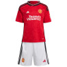 Camiseta y Pantalón Niños Manchester United Primera Equipación 2023-2024