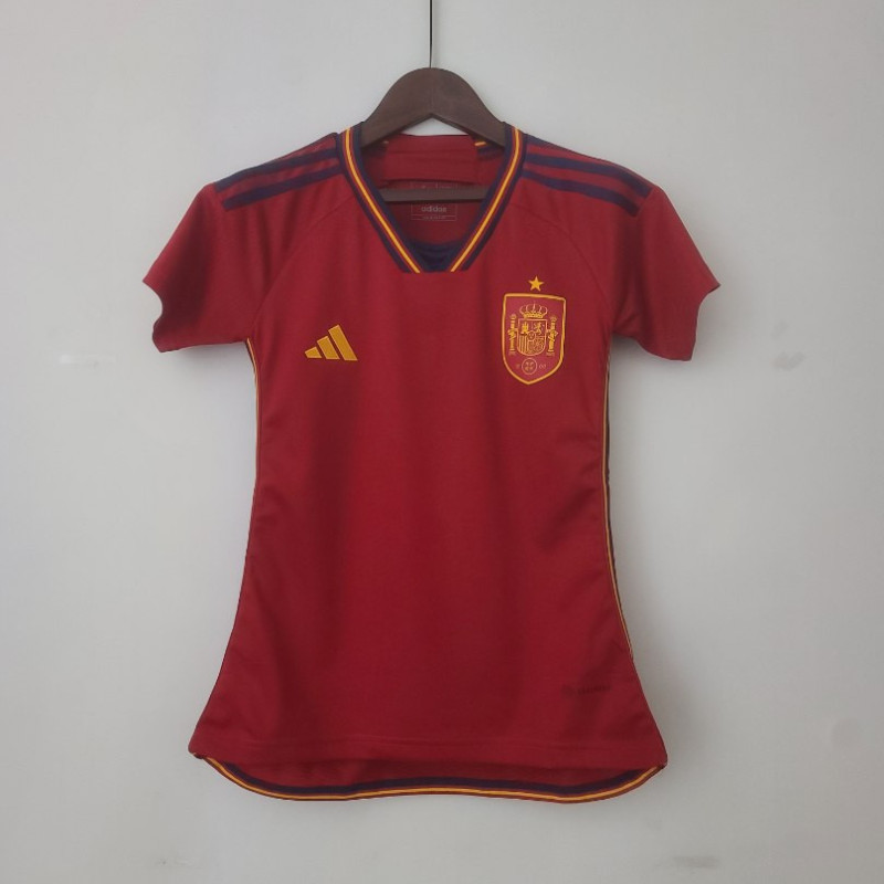 Camiseta Mujer España Primera Equipación 2022-2023