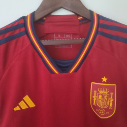 Camiseta adidas España mujer 2022 2023 roja