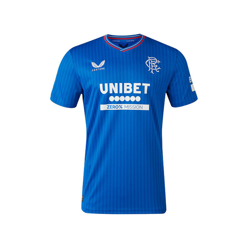 Camiseta Futbol Glasgow Rangers Primera Equipación 2023-2024