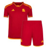 Camiseta y Pantalón Niños AS Roma Primera Equipación 2023-2024