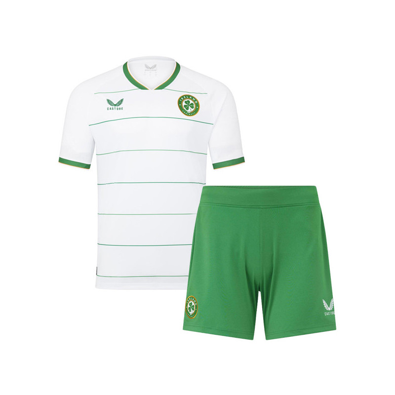 Camiseta y Pantalón Niños Irlanda Segunda Equipación 2023-2024