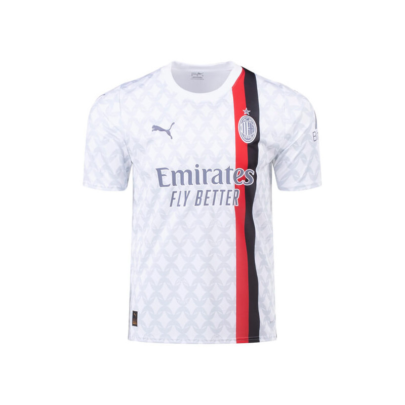 Camiseta Fútbol AC Milan Segunda Equipación 2023-2024