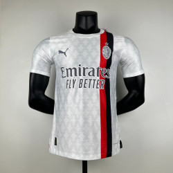 Camiseta Fútbol AC Milan Segunda Equipación Versión Jugador 2023-2024