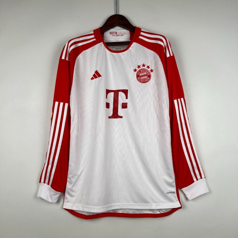 Primera Camiseta Bayern Munich 2022-2023 Manga Larga