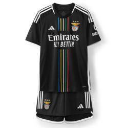 Camiseta y Pantalón Niños Benfica Segunda Equipación 2023-2024