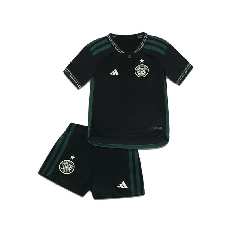 Camiseta y Pantalón Niños Celtic de Glasgow Segunda Equipación 2023-2024