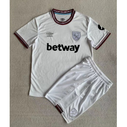 Camiseta y Pantalón Niños West Ham Segunda Equipación 2023-2024