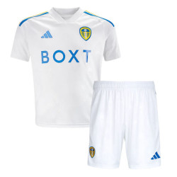 Camiseta y Pantalón Niños Leeds United Primera Equipación 2023-2024