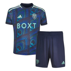 Camiseta y Pantalón Niños Leeds United Segunda Equipación 2023-2024
