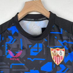 Camiseta y Pantalón Niños Sevilla Tercera Equipación 2023-2024