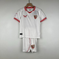 Camiseta y Pantalón Niños Sevilla Primera Equipación 2023-2024
