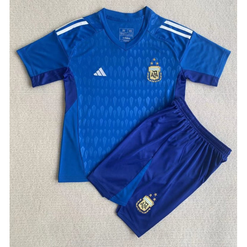 Camiseta Fútbol Argentina Portero Azul 2023-2024
