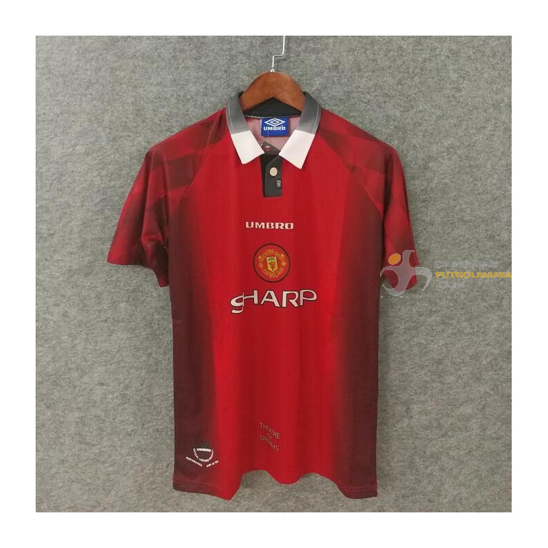 Camiseta Manchester United Retro Clásica 1996