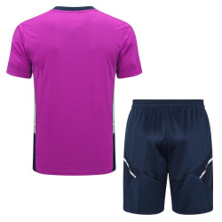 Camiseta y Pantalón Entrenamiento Real Madrid Púrpura 2022-2023
