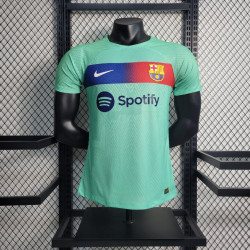 Camiseta Fútbol Barcelona Verde Versión Jugador 2023-2024