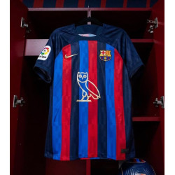 Camiseta Futbol FC Barcelona Primera Equipación Drake Version 2022-2023