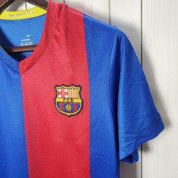 Camiseta FC Barcelona Primera Equipación Retro Clásica 2006-2007