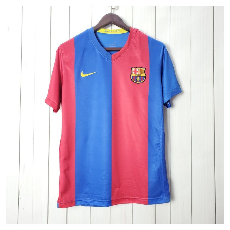 Camiseta FC Barcelona Primera Equipación Retro Clásica 2006-2007