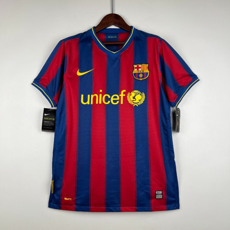 Camiseta FC Barcelona Retro Clásica Centenario 2009-2010