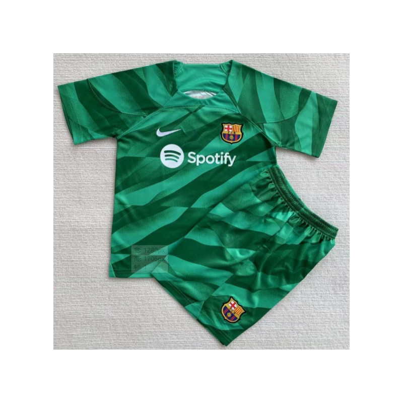 Camiseta Futbol FC Barcelona Portero Verde 2023-2024