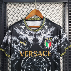 Camiseta Fútbol Italia Edición Versace black 2023-2024