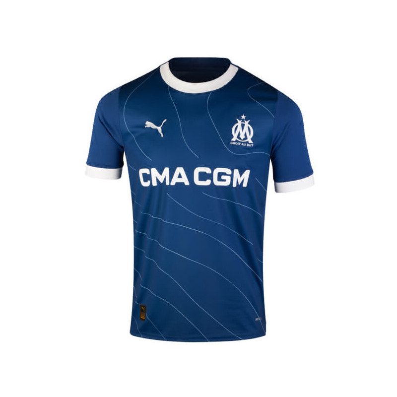 Camiseta Olympique de Marsella Segunda Equipación 2023-2024