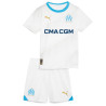 Camiseta y Pantalón Niños Olympique de Marsella Primera Equipación 2023-2024