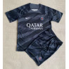 Camiseta Paris Saint-Germain Portero Negra 2023-2024