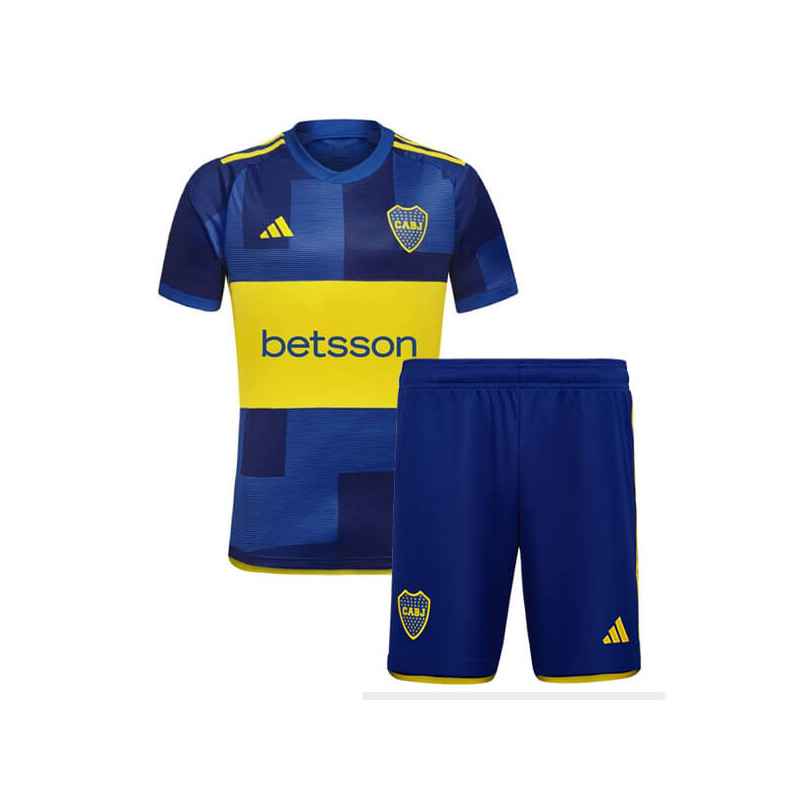 Camiseta y Pantalón Niños Boca Juniors Primera Equipación 2023-2024