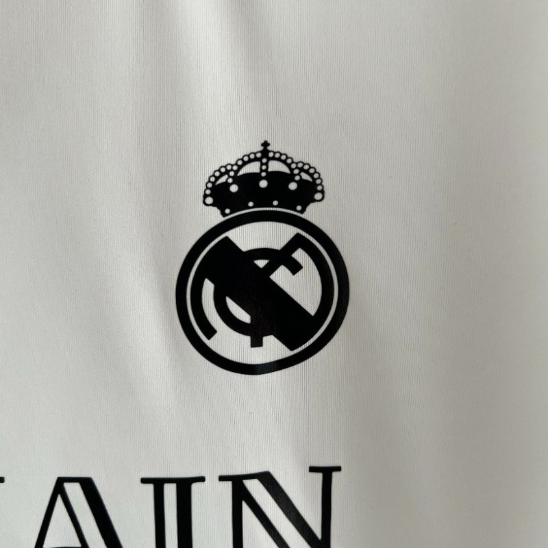 Camiseta Real Madrid edición BALMAIN versión fan 2023/2024