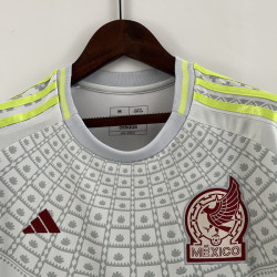 Camiseta México Blanca Gris 2023-2024