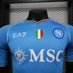 Camiseta Nápoles Primera Equipación Versión Jugador 2023-2024