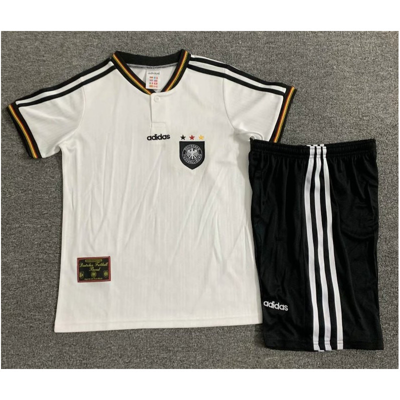 Camiseta y Pantalón Niños Alemania 1996 Primera Equipación Retro Clásica