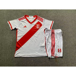 Camiseta y Pantalón Niños Perú Primera Equipación 2023-2024